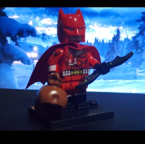 Complete Wonderwoman, Superman,Bat man christmas night custom lego Minifigure - Picture 8 of 10